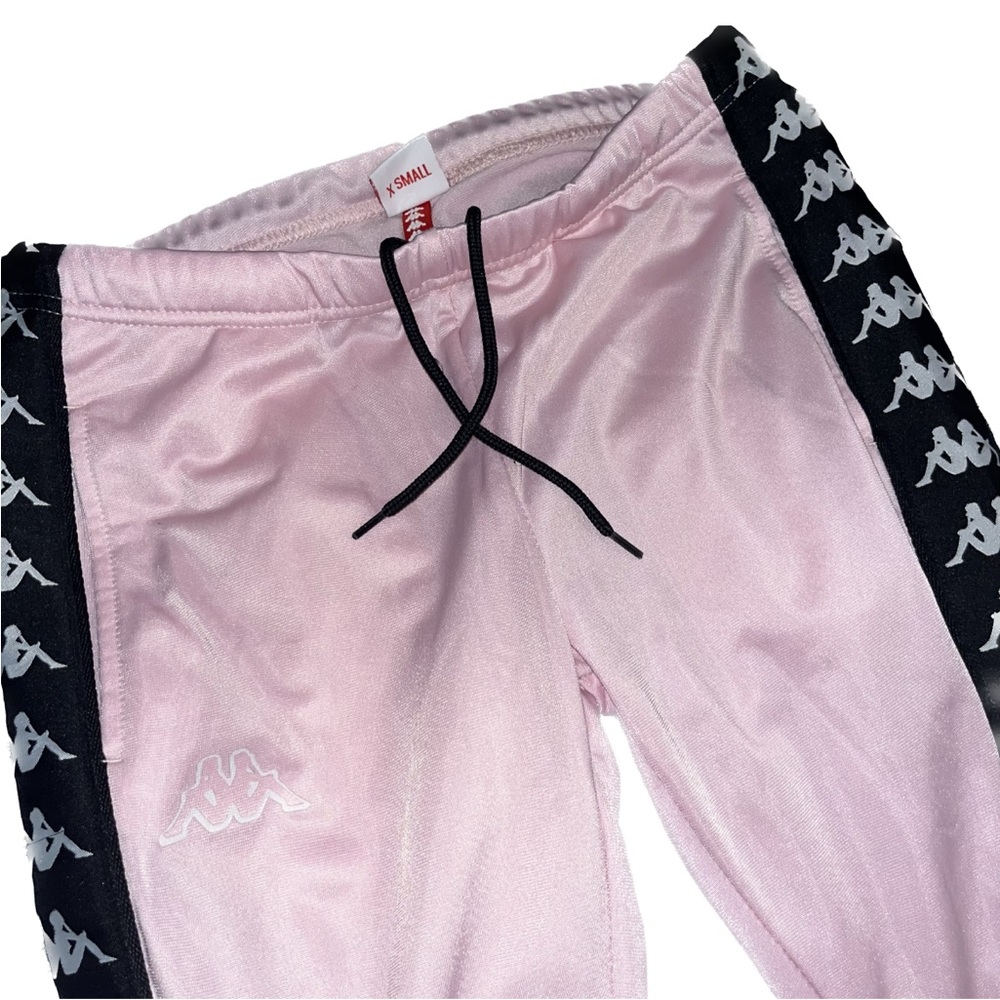 Brand New XS Baby Pink Fitted Kappa Joggers 😍 gorgeous colour and fabric!😮‍💨